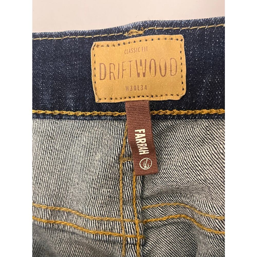 Driftwood Farrah Embroidered Flare Jeans Boho Floral Denim 30 Festival Western - Picture 4 of 11
